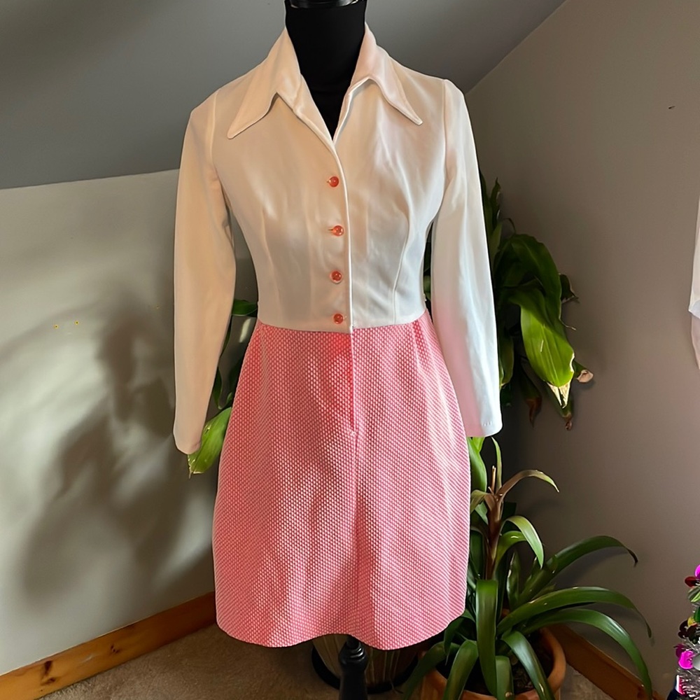 1960’s Vintage Polyester Dress